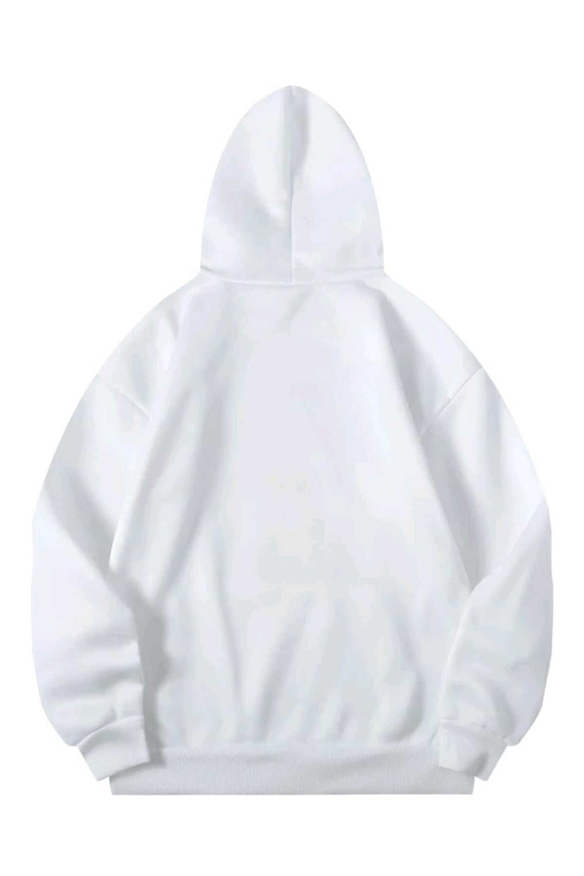 Miami Baskılı Oversize Spor Sweatshirt