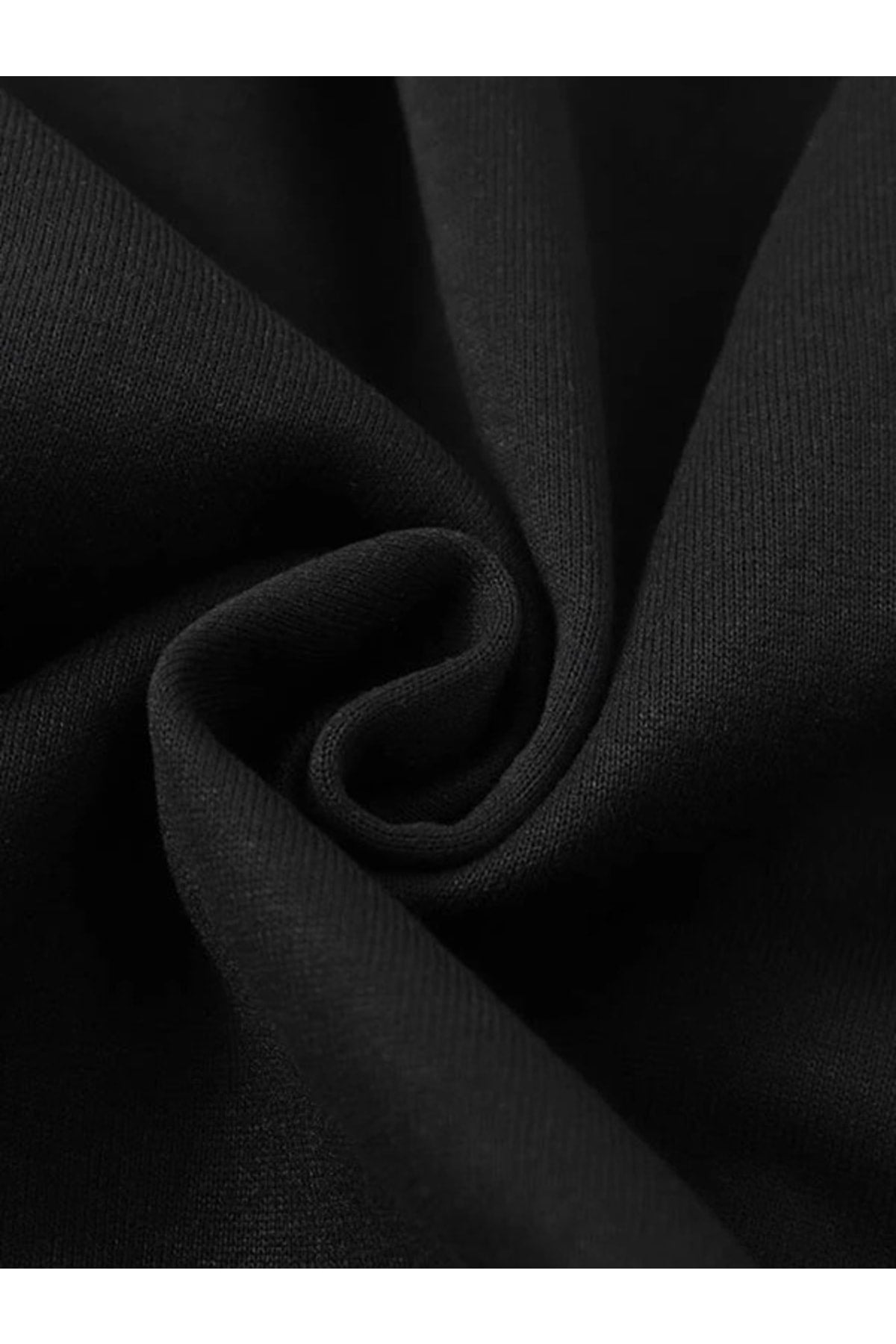 Unısex Baskılı Siyah Bisiklet Yaka Sweatshirt Hoodie Be Kınd