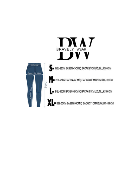 Gri Yan Biye Bol Eşofman Altı Unisex