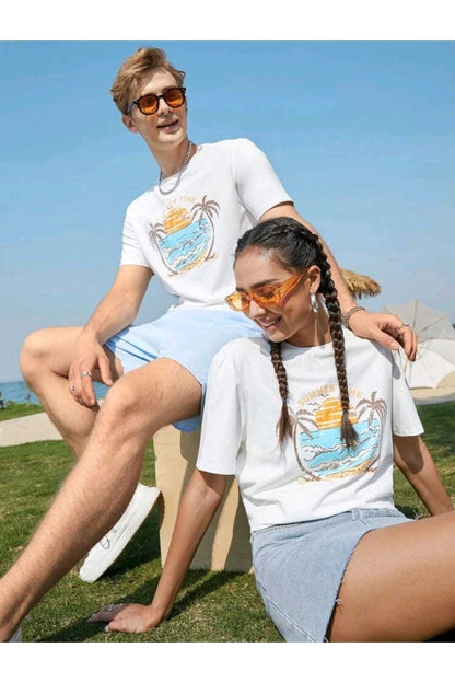 Unisex Multi Sevgili Kombini T-shirt Takımı