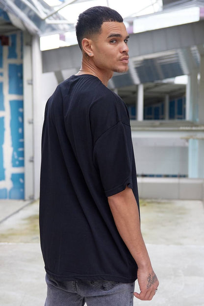 Oversize Düz Baskısız Spor Tshirt